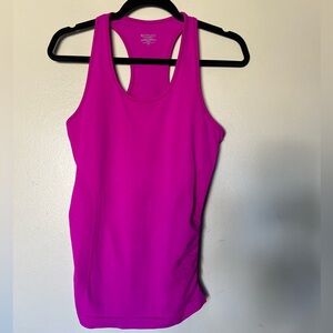Athleta Fuchsia Racerback Tank Top Size XSmall EUC